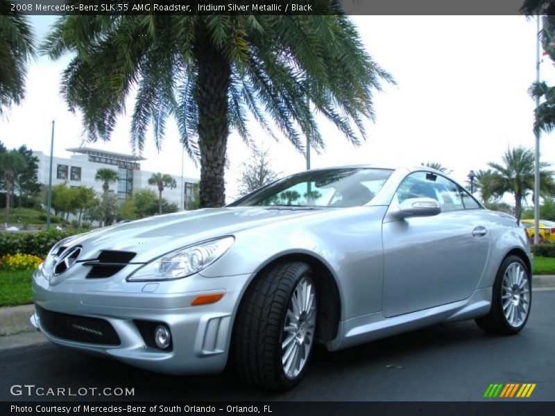 Front 3/4 View of 2008 SLK 55 AMG Roadster