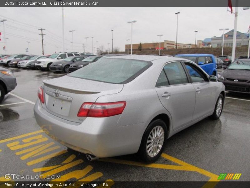 Classic Silver Metallic / Ash 2009 Toyota Camry LE