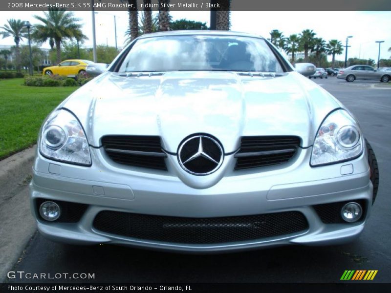  2008 SLK 55 AMG Roadster Iridium Silver Metallic