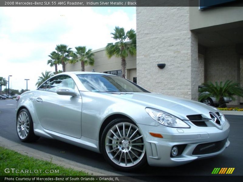 Front 3/4 View of 2008 SLK 55 AMG Roadster