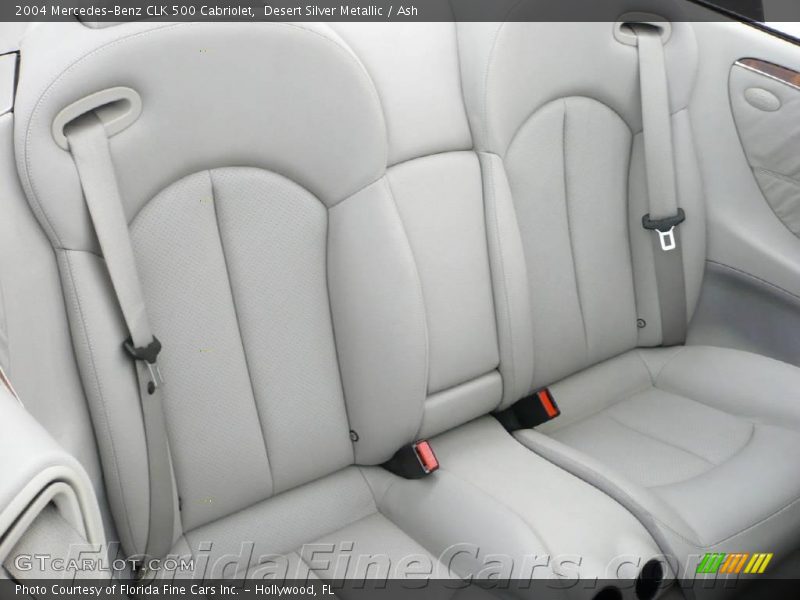 Desert Silver Metallic / Ash 2004 Mercedes-Benz CLK 500 Cabriolet