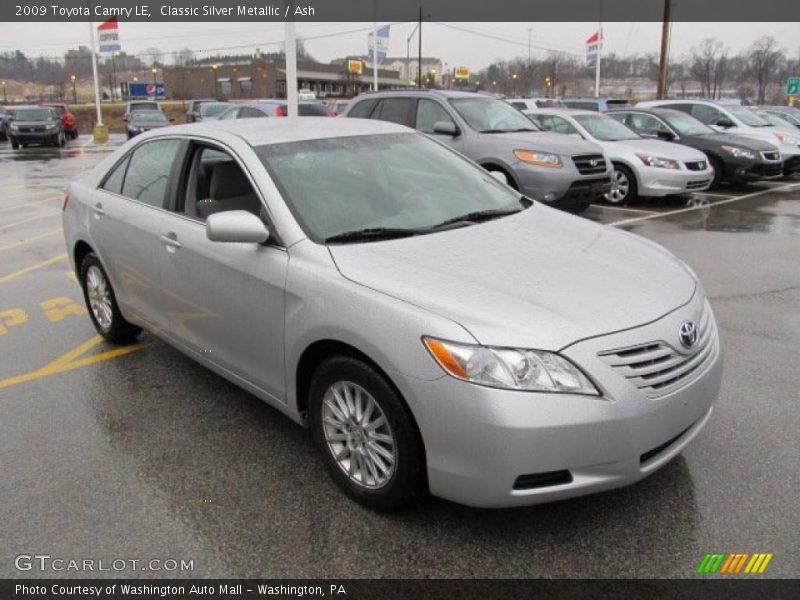 Classic Silver Metallic / Ash 2009 Toyota Camry LE