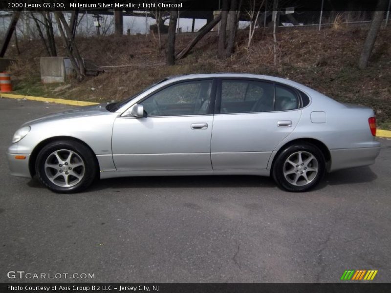 Millenium Silver Metallic / Light Charcoal 2000 Lexus GS 300
