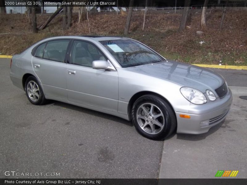 Millenium Silver Metallic / Light Charcoal 2000 Lexus GS 300