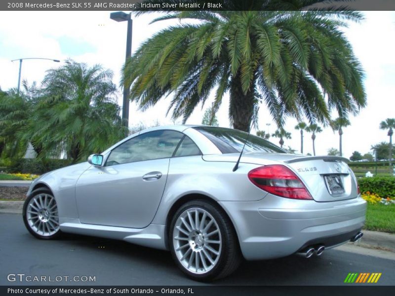  2008 SLK 55 AMG Roadster Iridium Silver Metallic