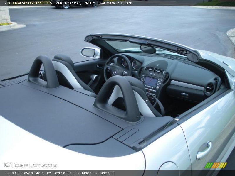  2008 SLK 55 AMG Roadster Black Interior
