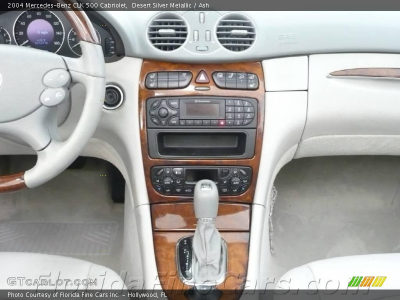 Desert Silver Metallic / Ash 2004 Mercedes-Benz CLK 500 Cabriolet
