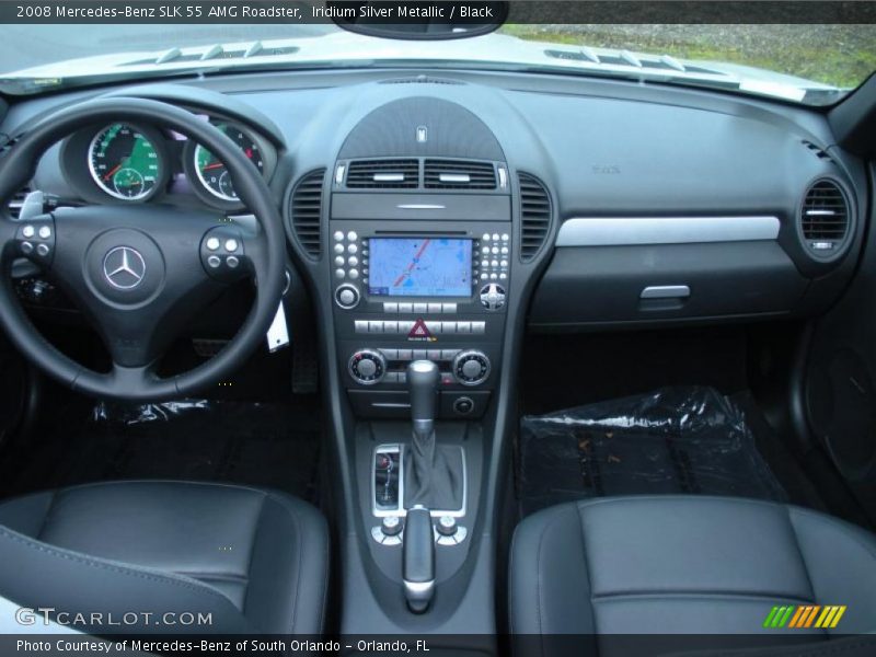 Dashboard of 2008 SLK 55 AMG Roadster