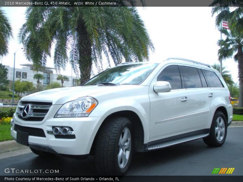 Arctic White / Cashmere 2010 Mercedes-Benz GL 450 4Matic