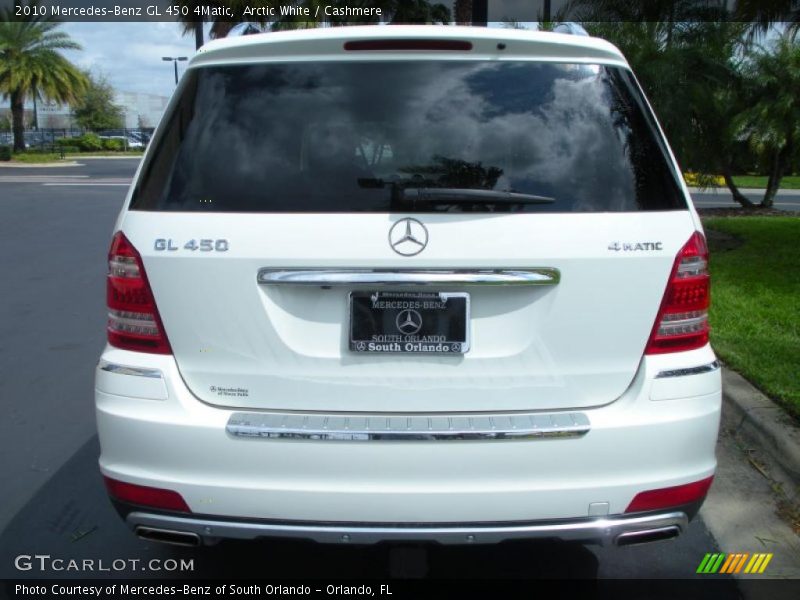 Arctic White / Cashmere 2010 Mercedes-Benz GL 450 4Matic