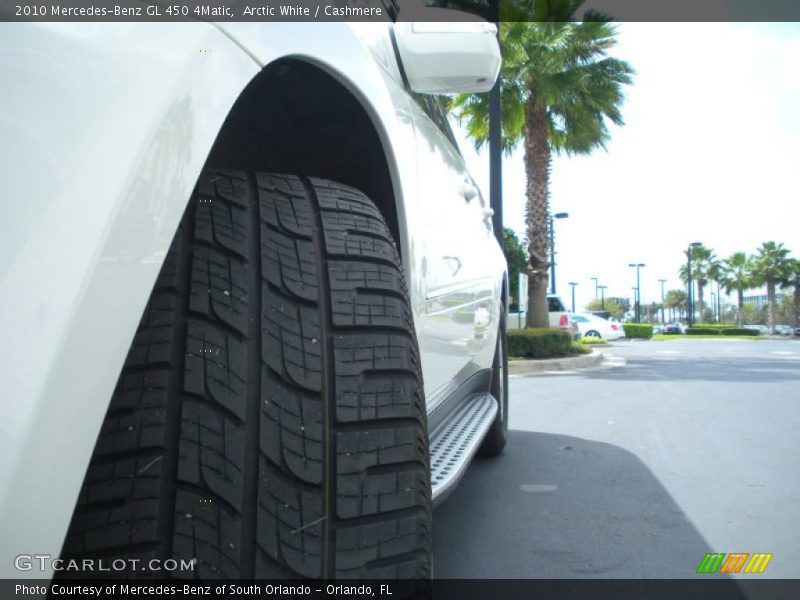 Arctic White / Cashmere 2010 Mercedes-Benz GL 450 4Matic