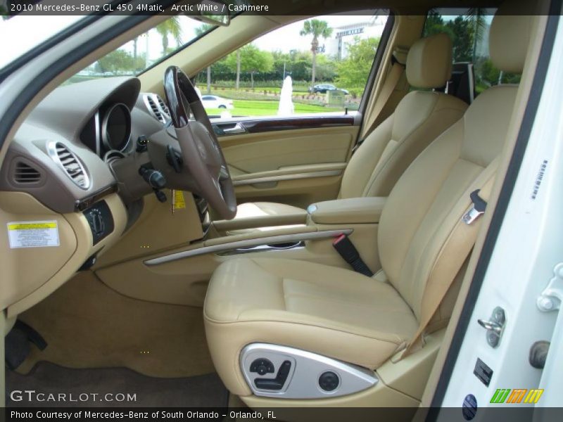 Arctic White / Cashmere 2010 Mercedes-Benz GL 450 4Matic