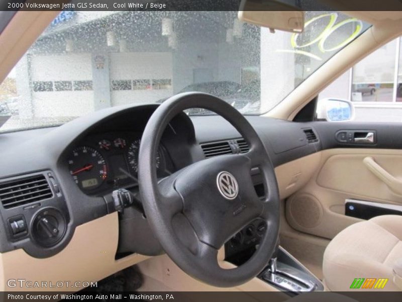  2000 Jetta GLS Sedan Beige Interior