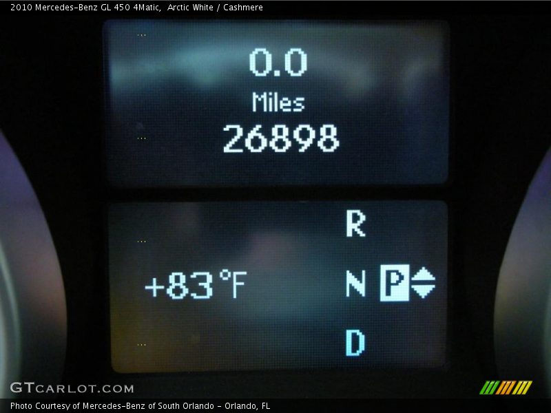 Arctic White / Cashmere 2010 Mercedes-Benz GL 450 4Matic
