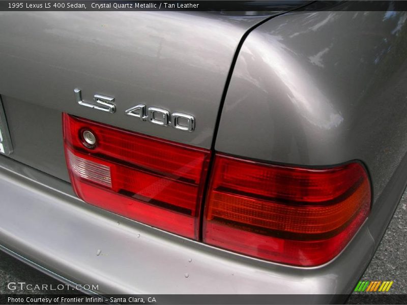 Crystal Quartz Metallic / Tan Leather 1995 Lexus LS 400 Sedan