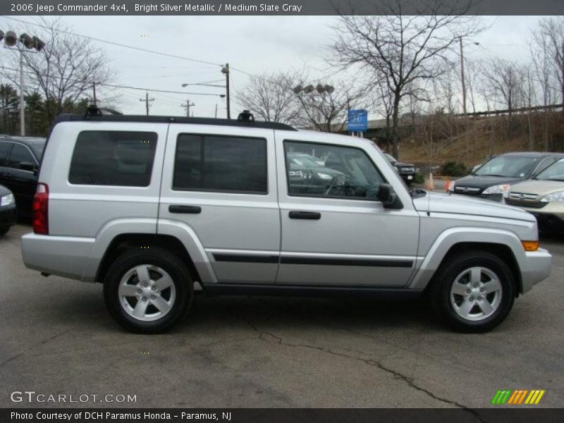 Bright Silver Metallic / Medium Slate Gray 2006 Jeep Commander 4x4