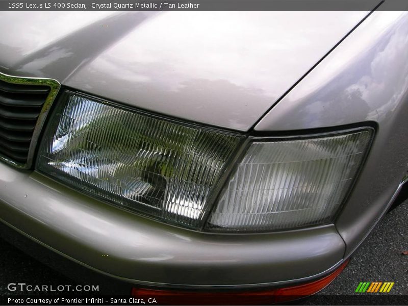 Crystal Quartz Metallic / Tan Leather 1995 Lexus LS 400 Sedan