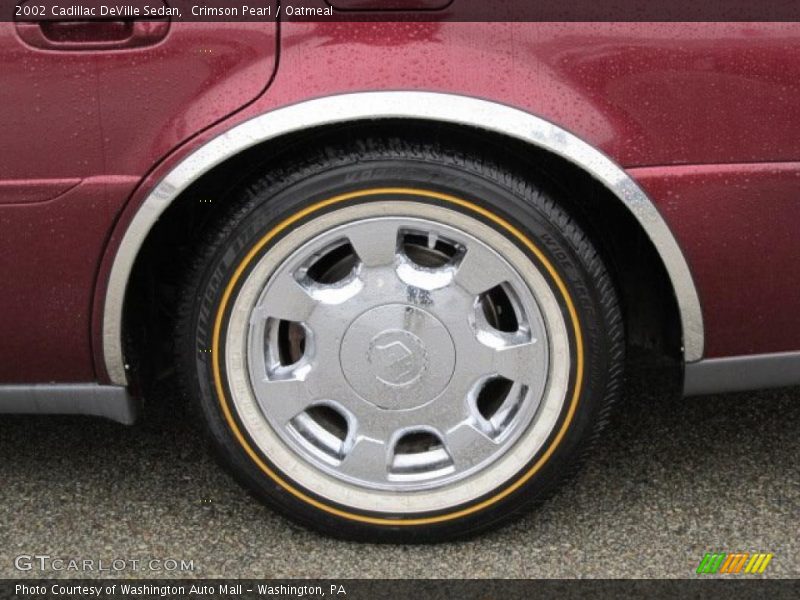 Crimson Pearl / Oatmeal 2002 Cadillac DeVille Sedan
