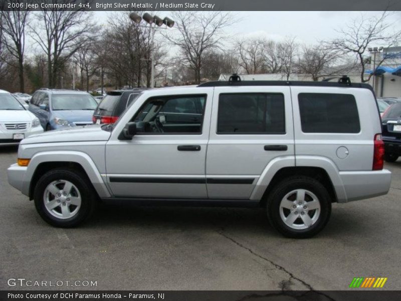 Bright Silver Metallic / Medium Slate Gray 2006 Jeep Commander 4x4