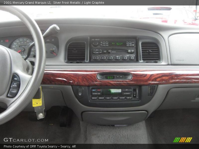 Silver Frost Metallic / Light Graphite 2001 Mercury Grand Marquis LS