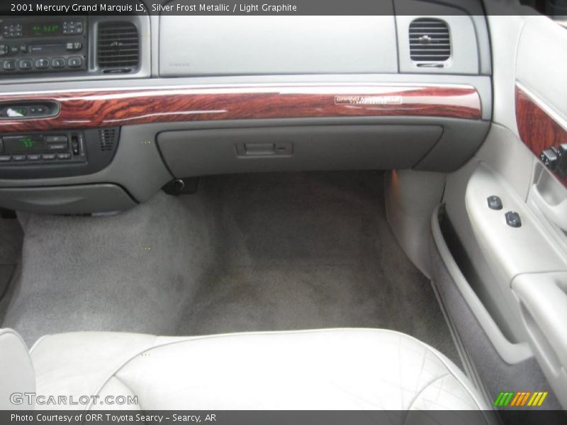 Silver Frost Metallic / Light Graphite 2001 Mercury Grand Marquis LS