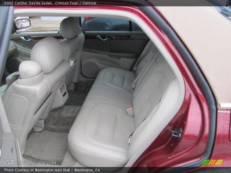 Crimson Pearl / Oatmeal 2002 Cadillac DeVille Sedan