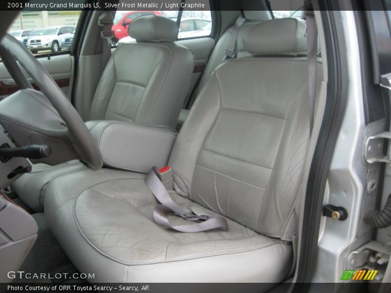Silver Frost Metallic / Light Graphite 2001 Mercury Grand Marquis LS