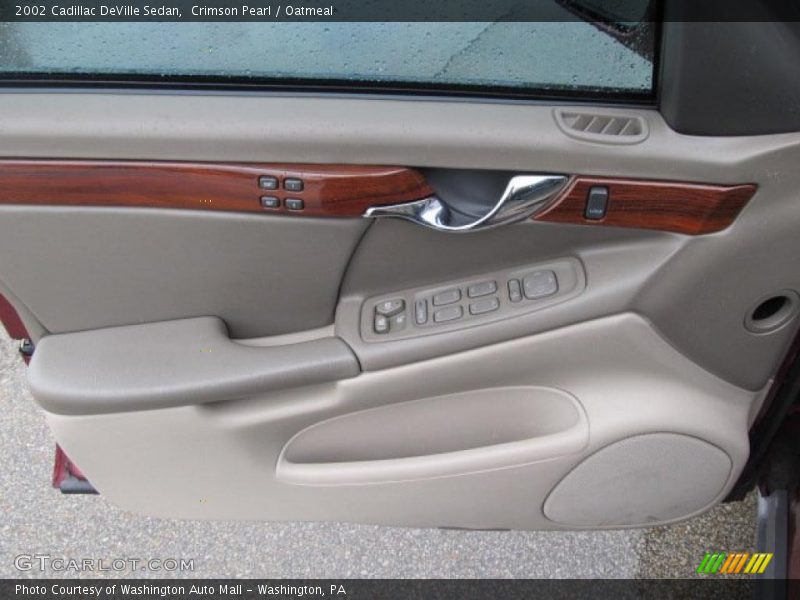 Crimson Pearl / Oatmeal 2002 Cadillac DeVille Sedan