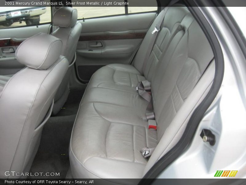Silver Frost Metallic / Light Graphite 2001 Mercury Grand Marquis LS