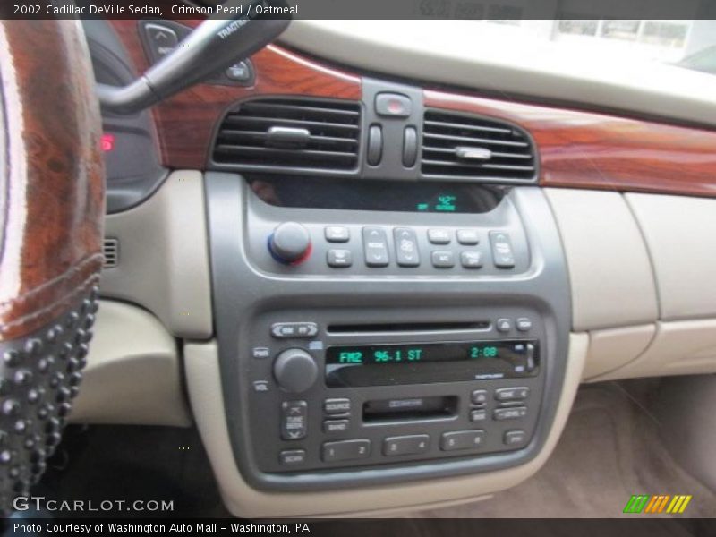 Crimson Pearl / Oatmeal 2002 Cadillac DeVille Sedan