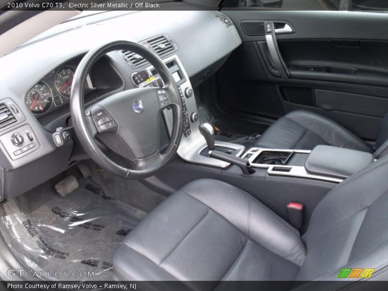  2010 C70 T5 Off Black Interior