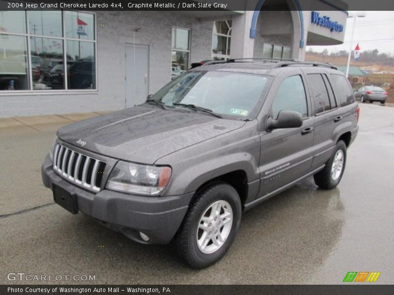 Graphite Metallic / Dark Slate Gray 2004 Jeep Grand Cherokee Laredo 4x4