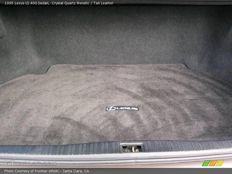 Crystal Quartz Metallic / Tan Leather 1995 Lexus LS 400 Sedan