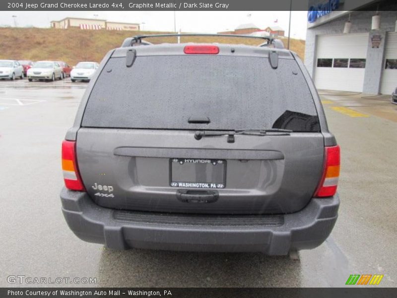 Graphite Metallic / Dark Slate Gray 2004 Jeep Grand Cherokee Laredo 4x4
