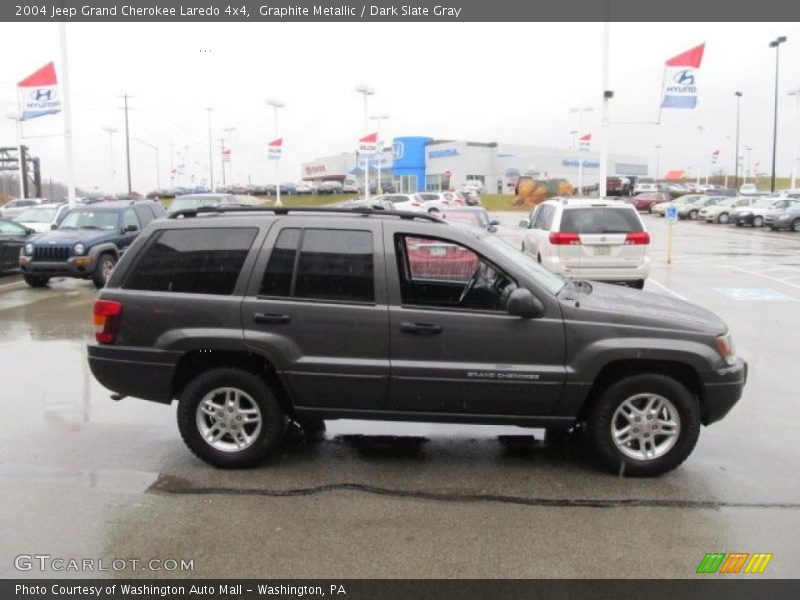 Graphite Metallic / Dark Slate Gray 2004 Jeep Grand Cherokee Laredo 4x4