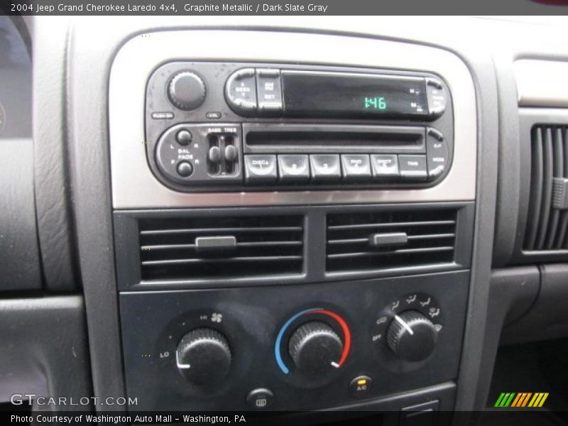 Graphite Metallic / Dark Slate Gray 2004 Jeep Grand Cherokee Laredo 4x4