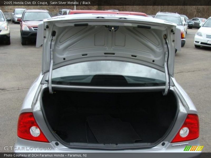 Satin Silver Metallic / Black 2005 Honda Civic EX Coupe