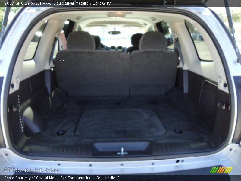 Liquid Silver Metallic / Light Gray 2007 GMC Envoy SLT 4x4