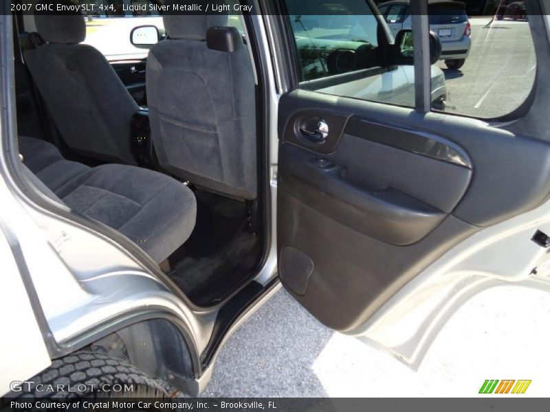 Liquid Silver Metallic / Light Gray 2007 GMC Envoy SLT 4x4