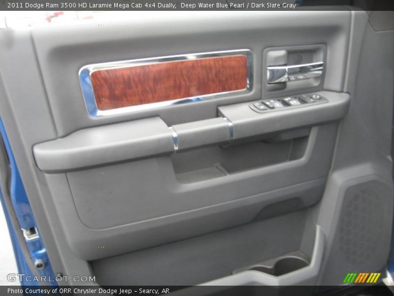 Door Panel of 2011 Ram 3500 HD Laramie Mega Cab 4x4 Dually