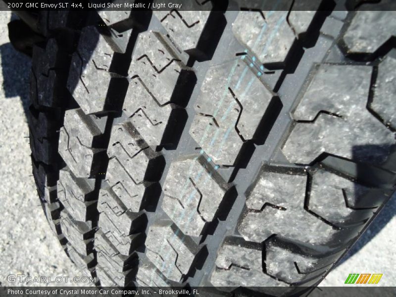 Liquid Silver Metallic / Light Gray 2007 GMC Envoy SLT 4x4