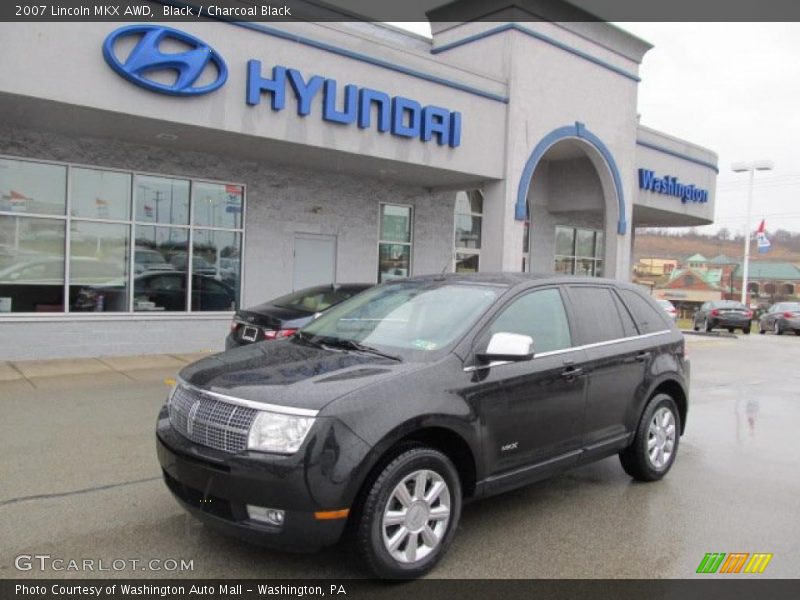 Black / Charcoal Black 2007 Lincoln MKX AWD