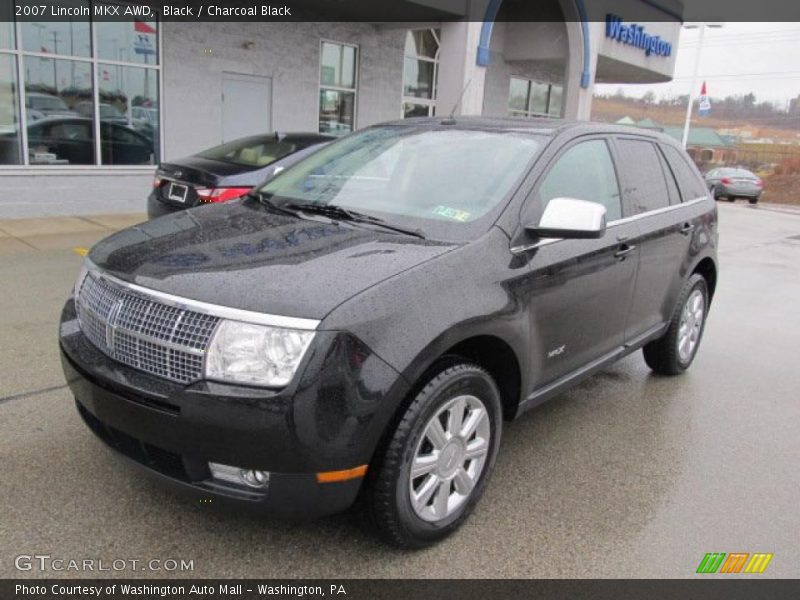 Black / Charcoal Black 2007 Lincoln MKX AWD