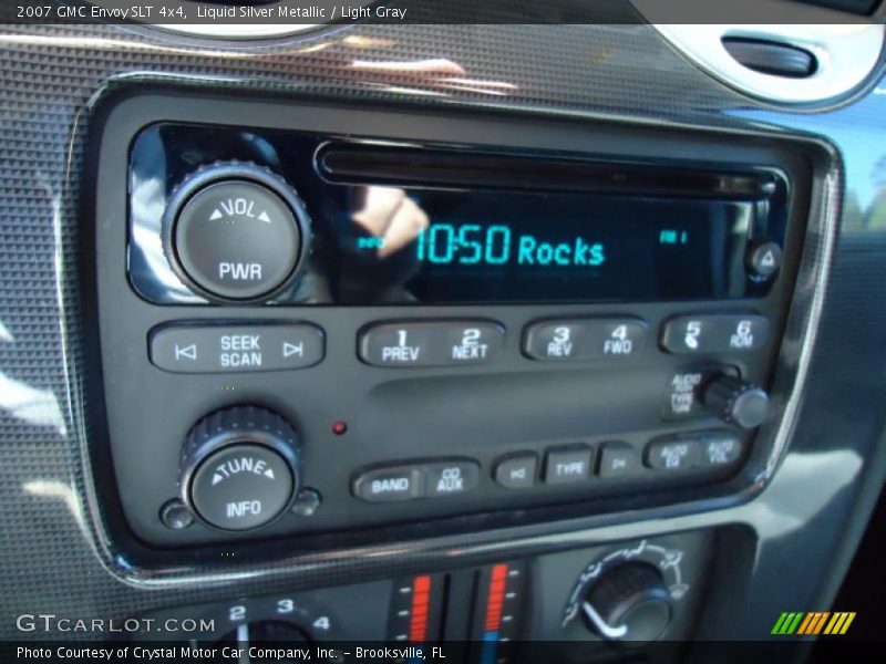 Liquid Silver Metallic / Light Gray 2007 GMC Envoy SLT 4x4