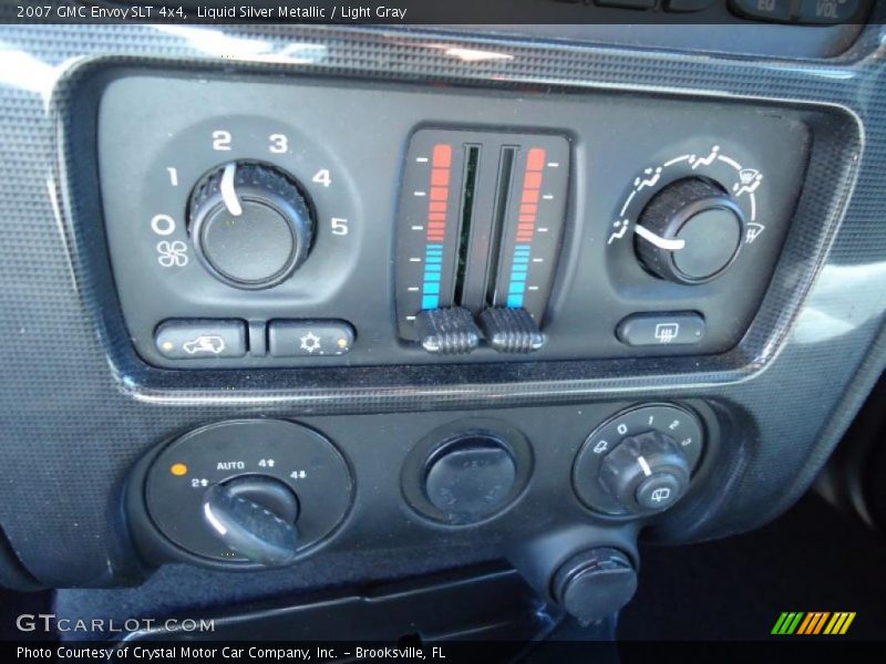 Liquid Silver Metallic / Light Gray 2007 GMC Envoy SLT 4x4
