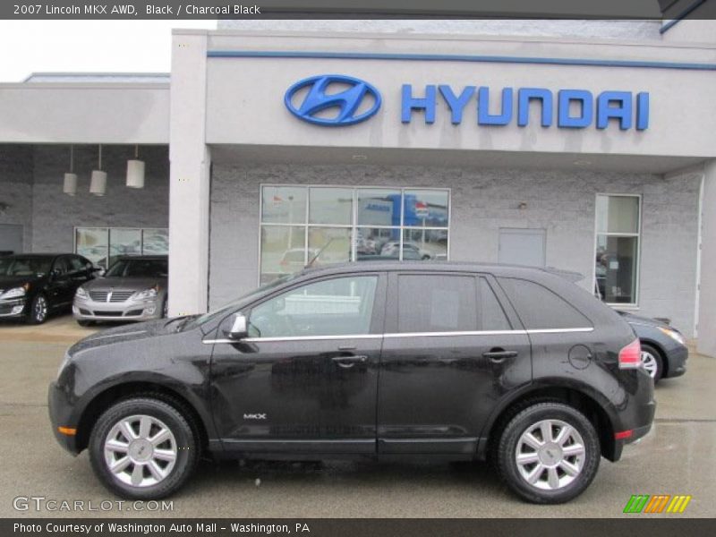 Black / Charcoal Black 2007 Lincoln MKX AWD