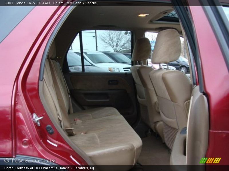 Chianti Red Pearl / Saddle 2003 Honda CR-V EX 4WD