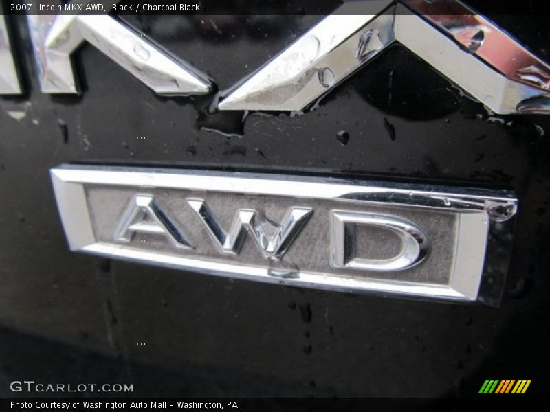 Black / Charcoal Black 2007 Lincoln MKX AWD