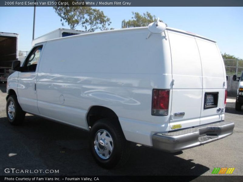 Oxford White / Medium Flint Grey 2006 Ford E Series Van E350 Cargo