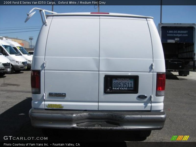 Oxford White / Medium Flint Grey 2006 Ford E Series Van E350 Cargo